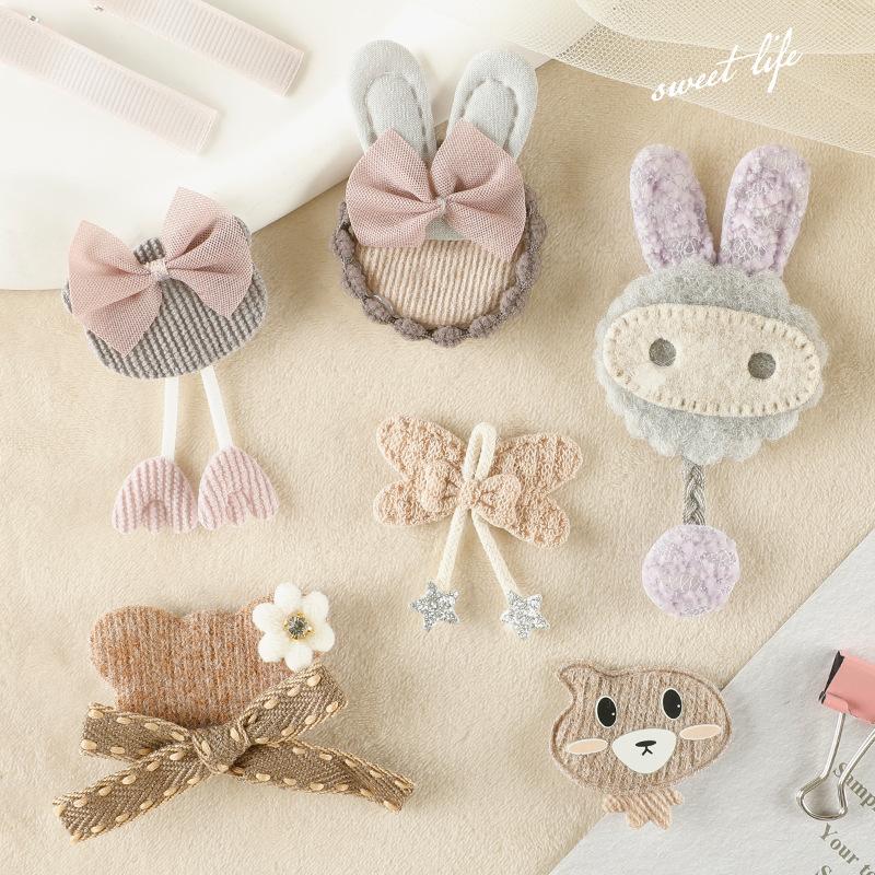 Hair Accessories Accessories Socks Shoes And Hats Decorative Accessories Bow Hairpin Accessories Brooch Embroidery Handmade Diy Label Cloth Sticker