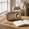 Retro FM Radio with Bluetooth Super Bass Vintage Radio Sound Bar Bluetooth Speaker  Classic