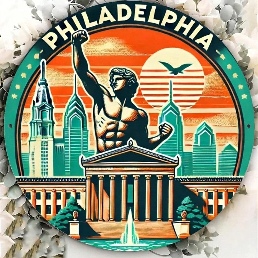 

Vintage Metal Tin Sign Wall Art Retro Home Office Decor 20x20