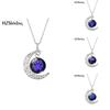 Moonlight Gorgeous Zodiac Gemstone Necklace Crafted From Premium Alloy Glass And
