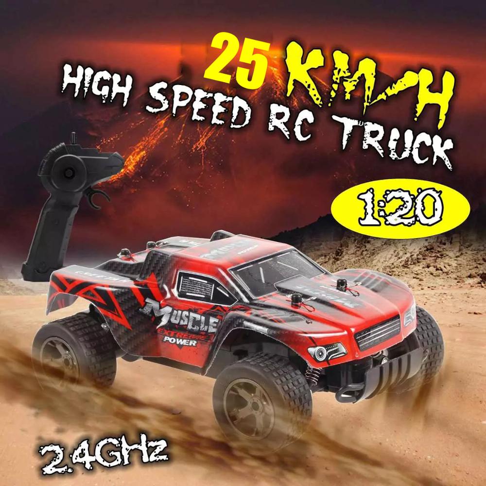 

Радиоуправление автомобиля на радиоуправлении 1:20 2,4G Rock Car Багги Внедорожные грузовики Игрушки для детей Высокоскоростное скалолазание Мини RC Дрифт Вождение