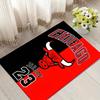 Bulls Legend Style Crystal Velvet Rug, Soft Anti‑Slip Crystal Velvet Carpet for Living Room Bedroom Home Decor