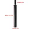 Pursuestar 6 Inch Long Black Aluminum Shift Knob Extender Extension For 5 6 Speed Manual Gear Shifter Lever M12 12X1.25