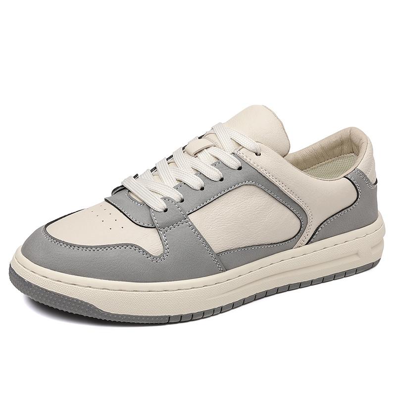 

Fashion All-match Flats Mens Shoes Breathable Male Skateboard Shoes Classic Male Comfortable Casual Shoe Hot Sale Mens Leather Sneakers 44