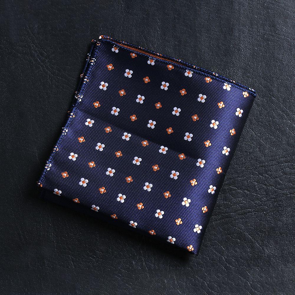 Fashion Paisley Pocket square embroidery Hankies Chest Towel Men handkerchief