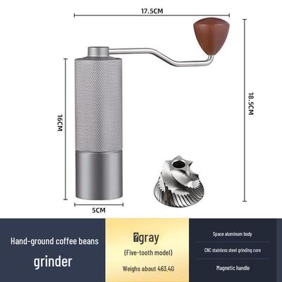 ShanQi Manuell Kaffekvarn med Diamantmönster