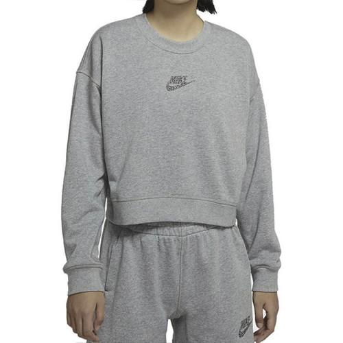 Nike Vintage Sports Academy-Style Women's Sweatshirt in Gray
