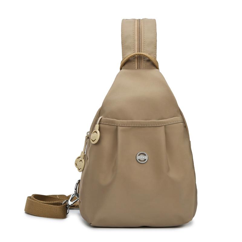 New Mini Backpack Minimalist Versatile Anti-theft Women's Chest Bag Fashion Oxford Cloth Casual Portable Small Bag
