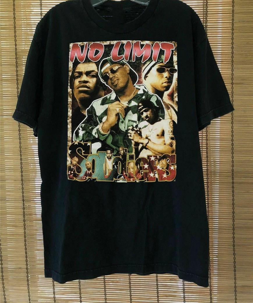 Vintage Master P No Limit Heavy Cotton Black S-4XL Unisex Classic Shirt CM193 Unisex T-Shirt S