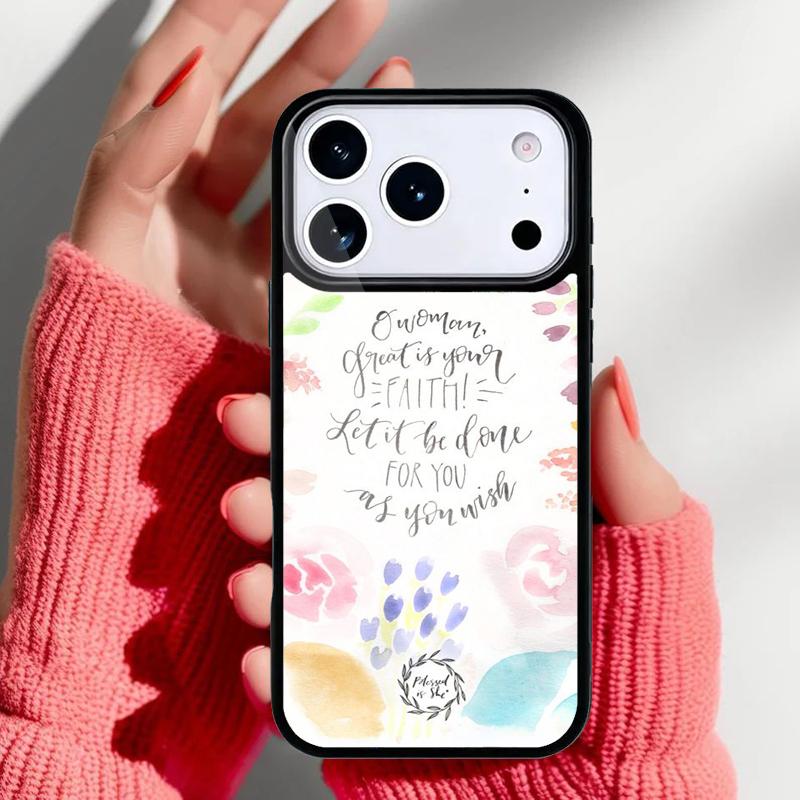 

Jesus God Bible Quotes Phone Case for iPhone 17 16 15 14 13 Pro Max Back Cover for 12 11 Pro Coque iPhone 13 Pro Max