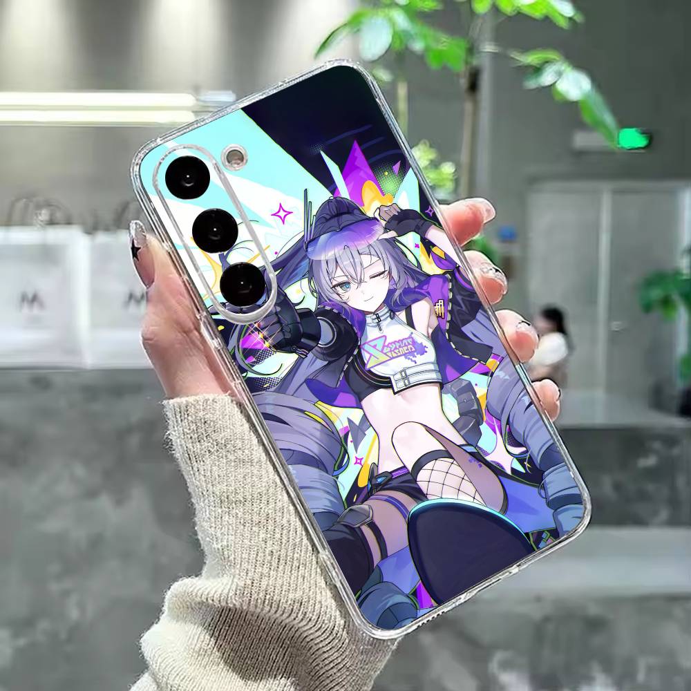 H-Honkai Silver Game Wolf Phone Case For Samsung Galaxy A91,80,73,72 ,71,53,52,32 ,31,22,21s,20,Transparent Case