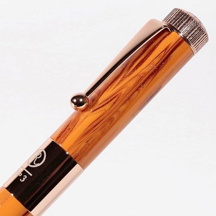 Romeo No. 3 Ballpoint Pen, Thick Barrel, Yellow Birch