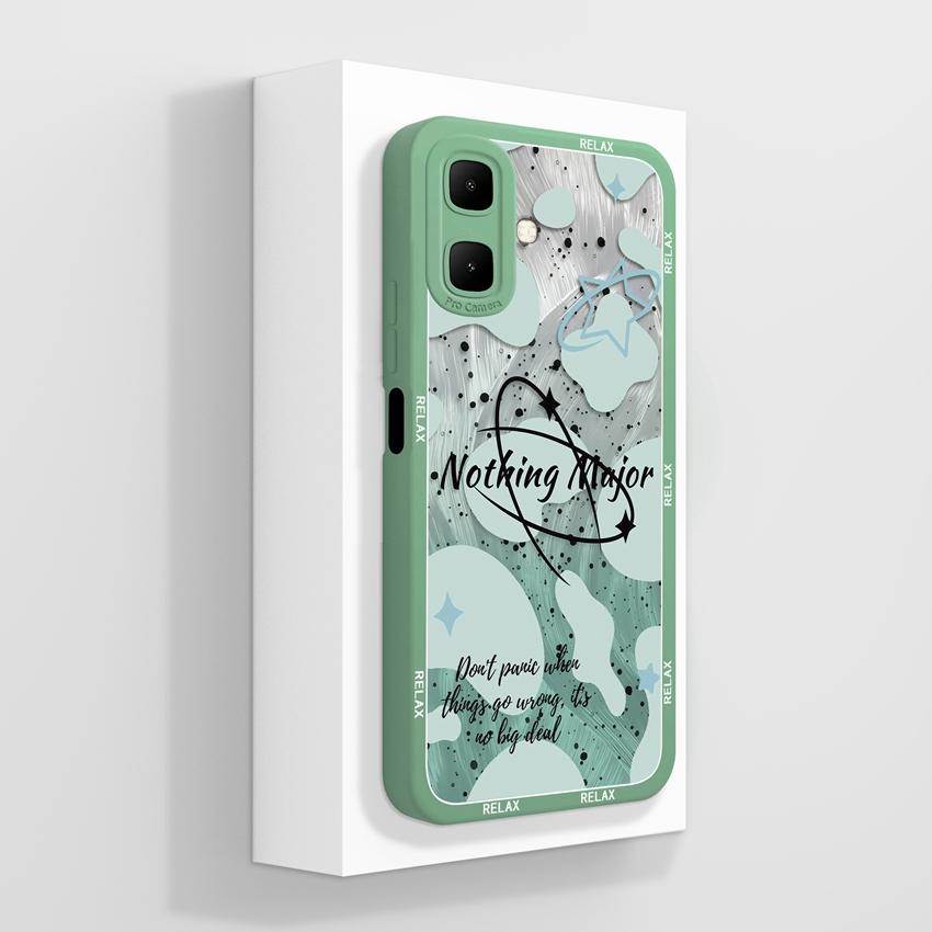 For Infinix Smart 10 7 9 8 Zero 30 40 Shockproof Silicone Bumper Phone Bags Fashion Astronaut Pattern Liquid Silicone Anti Slip Shell For Infinix Case