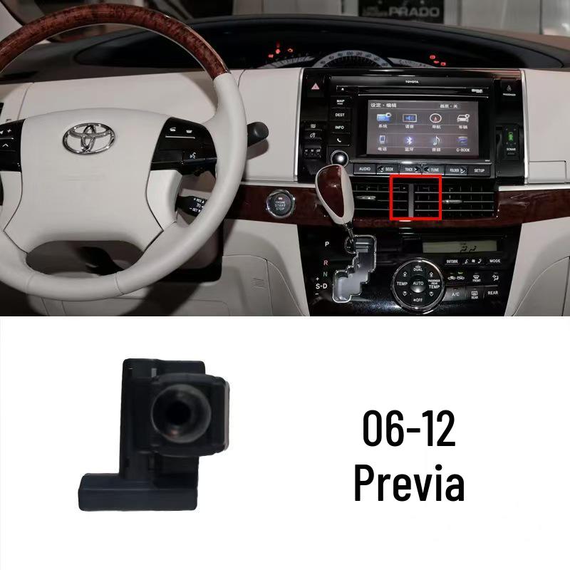 Car Phone Holder for Toyota 6th Gen Camry, Corolla, Highlander - Clip Base Accessory