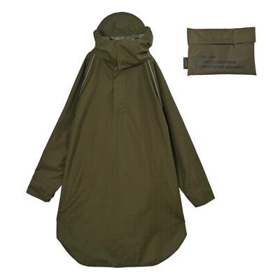 Kiu Visible Bicycle Rain and Perfect for and Rainy Features Include a Sleeved Storage and Stylish and Cool for Outdoor and Reflective and Grid Poncho,