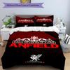 Set copripiumino 3 pezzi (1*Copripiumino + 2*Federe, Senza Nucleo),Set Biancheria da Letto con Stampa Liverpool F.C, Decorazione Camera da Letto, Per Tutte le Stagioni, Regalo di Compleanno
