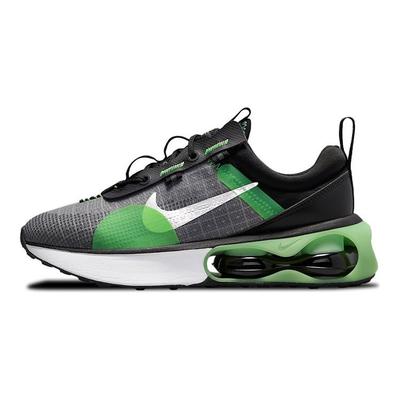 Air Max 2021 GS Zwart Groen Strike Kinder Sneakers IJzergrijs Chroom DA3199-004