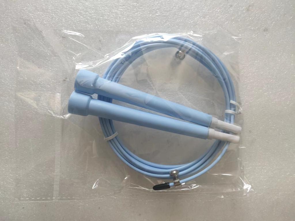 PVC Steel Wire Skipping Rope, Speed Skipping Rope for Fitness, 3 Metres Long, Competitive Skipping Rope for Children