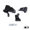 BHL581-1 Headlight Holder Mount Repair Bracket Tab Set Left Side for Peugeot 208 E-208 MK2 P21 2008 E-2008 MK2 P24 2019-On