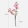 3Pcs White Cherry Blossom Artificial Flowers Spring Home Wedding Decor Table Centerpiece Flowers Pink Japanese Aakura Floral