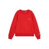 Fitness Series Letter Round Neck Pullover Loose Sweatshirt Women Sweatshirt Hot-Red A11W411203F-RD