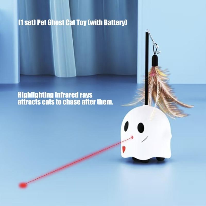 Cats Automatic Toy Cats Interactive Fun Toy Teasing Rechargeable Fun Exercise Toy for Indoor Felines Play Exercise Toy