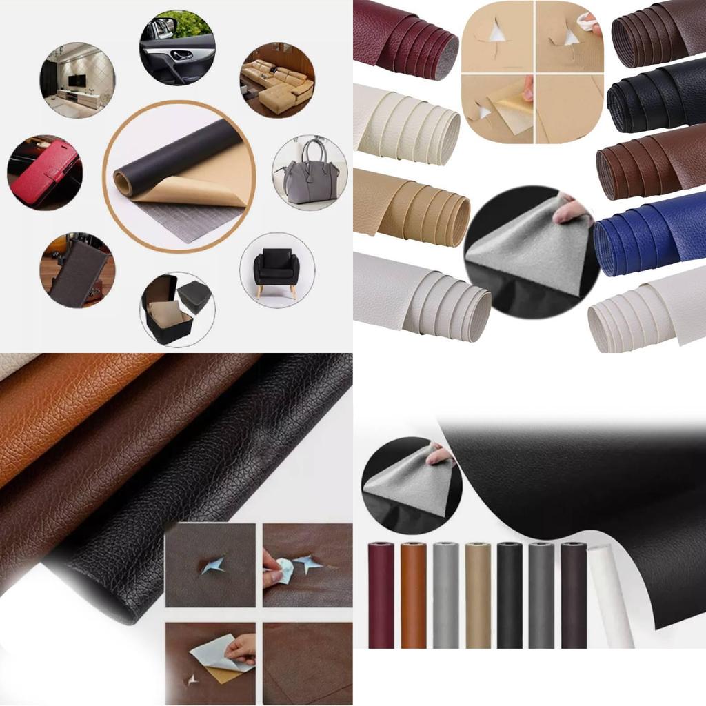 Hochwertiger selbstklebender PVC-Lederstoff zur Restaurierung von Sofas und Stühlen