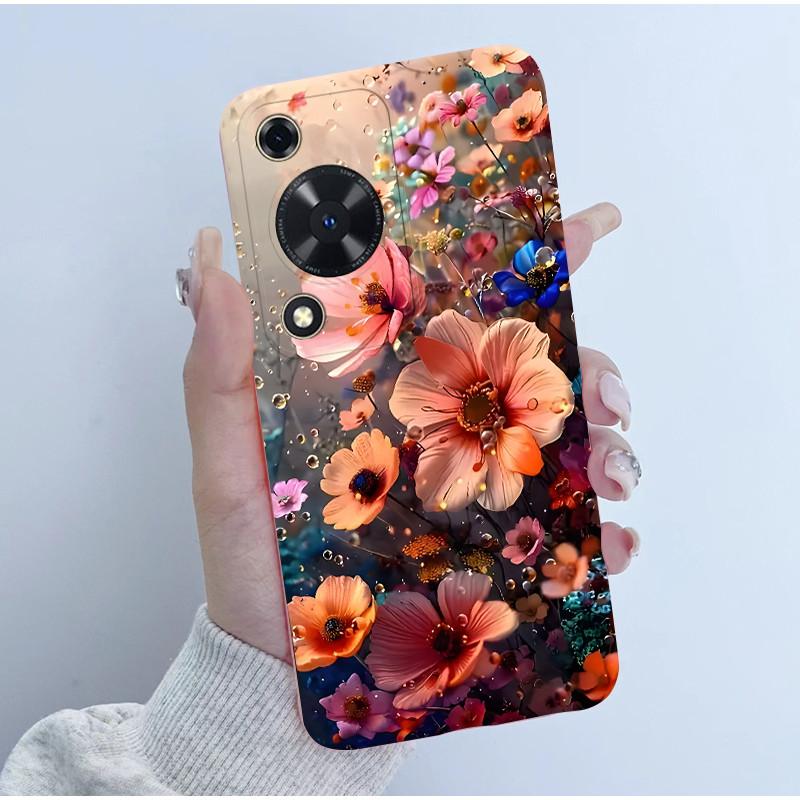 Handyhülle für Huawei Nova Y72 Hüllen 6,75" Niedliche Panda-Astronauten-Abdeckung für Huawei Enjoy 70 NovaY72 MGA-LX3 Weiche Silikonhülle