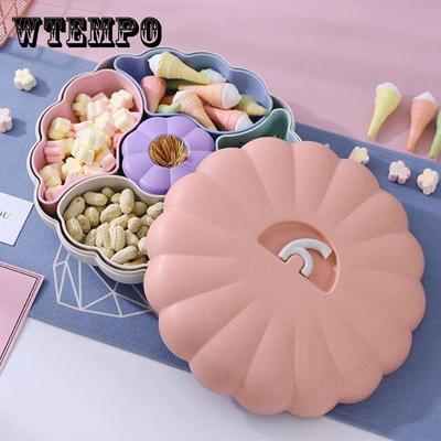 Creative Multi-frame Fruit Plate Dried Fruit Candy Box Home Fruit Tray Living Room Coffee Table Net Red Snacks
