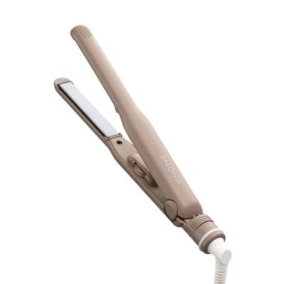 [HerbstWinter 2022 Limited] SALONIA Haarglätter You and Me Beige 15 mm Überseekompatibel Professionelle Spezifikationen MAX230℃