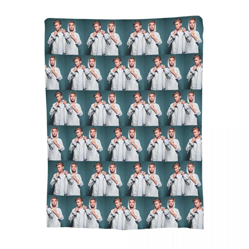 Marcus And Martinus Sweden Norway Eurovision Blankets Soft Warm Flannel Throw Blanket Cover for Bed Picnic Travel Home Sofa