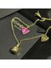 YSL Women's Phone Charm and Key Chain, Sweet and Cute, Exquisite and High-end, Suitable for Daily Use and As a Gift.