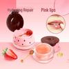 MYHO Night Repair Lip Mask: Moisturizes, Nourishes, and Reduces Lip Lines with Transparent Base and Flip-top Design.
