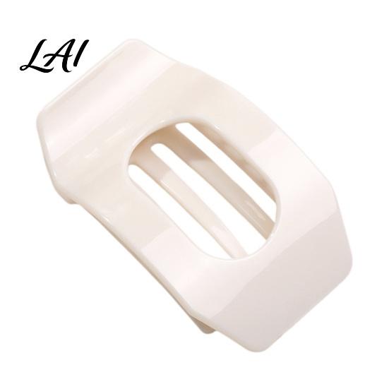 Elastic Hair Clip Women Claw Smooth Opening And Closing Back Head for Ponytail Clip Non-Slip Comfortable Accessory Medium Long Strong Clamping