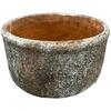 Round Concrete Flowerpot Cover Rustic Garden Decoration