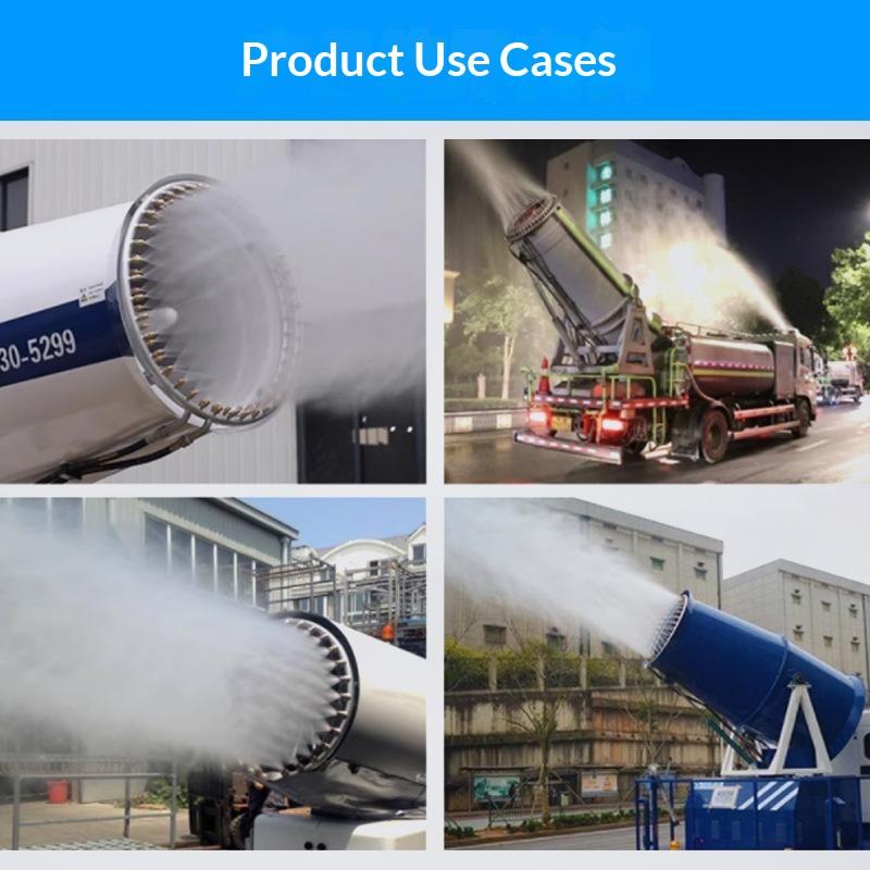 0.6 0.8 1.0 1.2 1.5 2.0Mm Hole Stainless Steel Nozzle Adjustable Steam Volume For Fog Cannon Machine 1/8' 1/4' 3/8' 1/2'