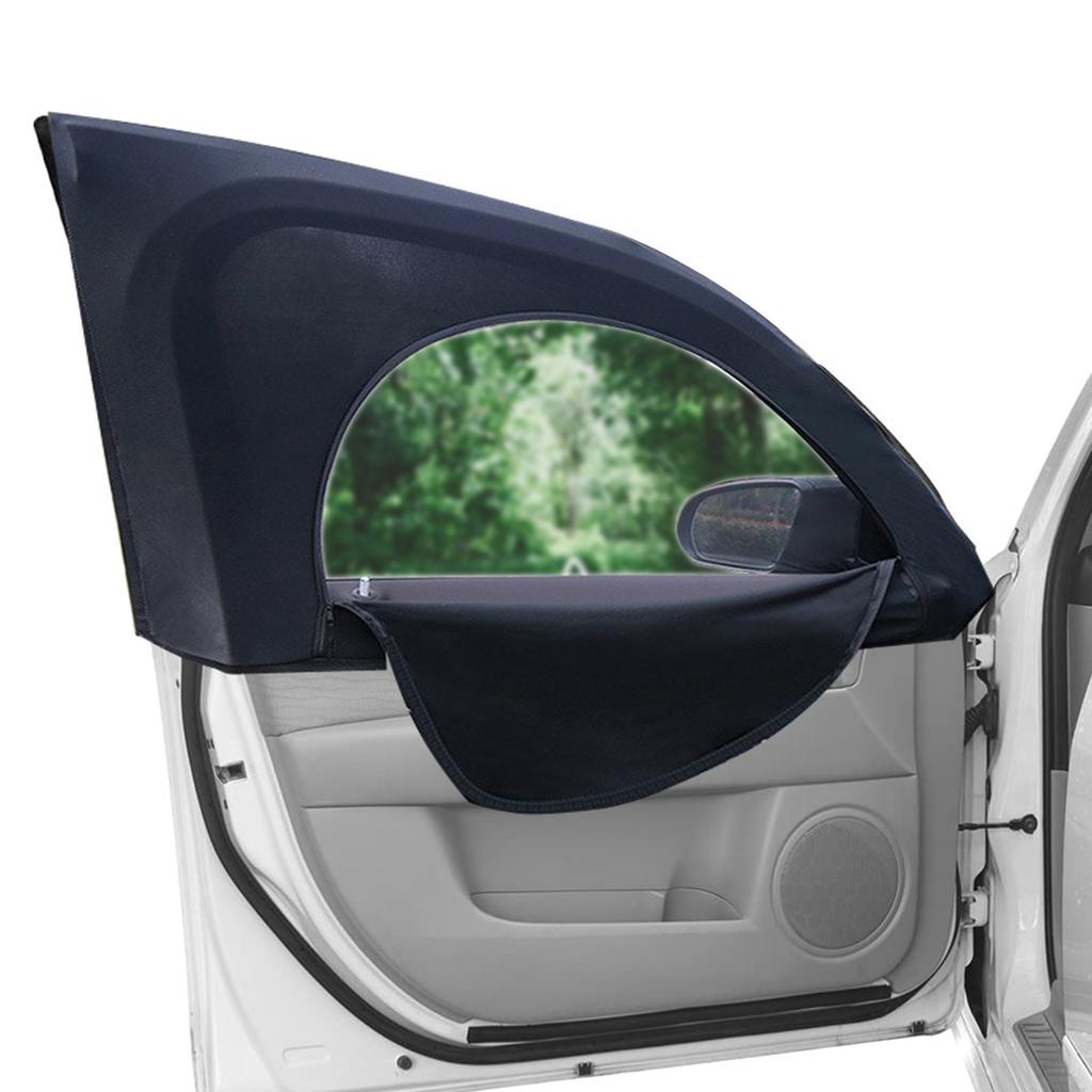 Privacy Protections Curtain Car Window Shade for Kid Infant Front/Rear Auto Side Window Sun Shade Mesh Window Covers