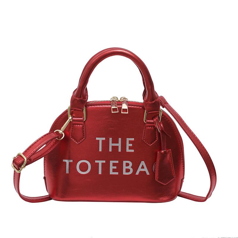 Torebka damska na ramię ze skóry lakierowanej Nowa torebka damska na imprezę Modna torebka damska na imprezę Wysokiej jakości luksusowa designerska torebka