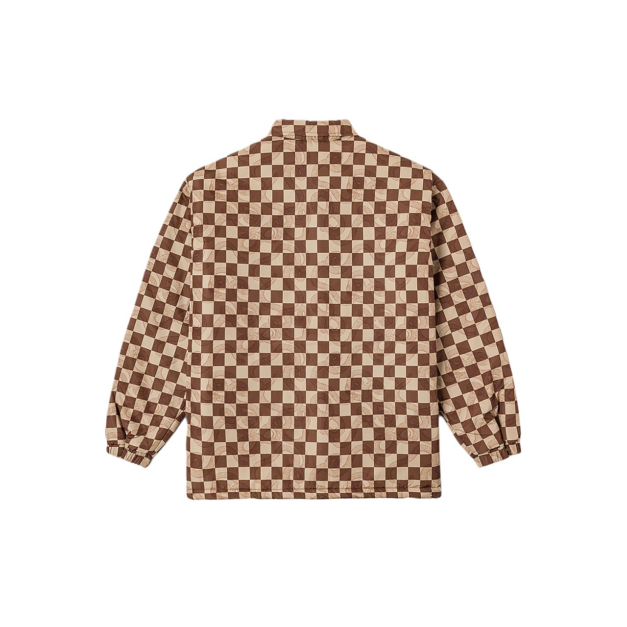 

New Vans LT PADDED Jacket Unisex Brown Checkerboard VN000P36F4C M