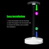 Multifunction Headset Display Stand Earphone Holder Dock with LED Light For Home Office Gaming Setup