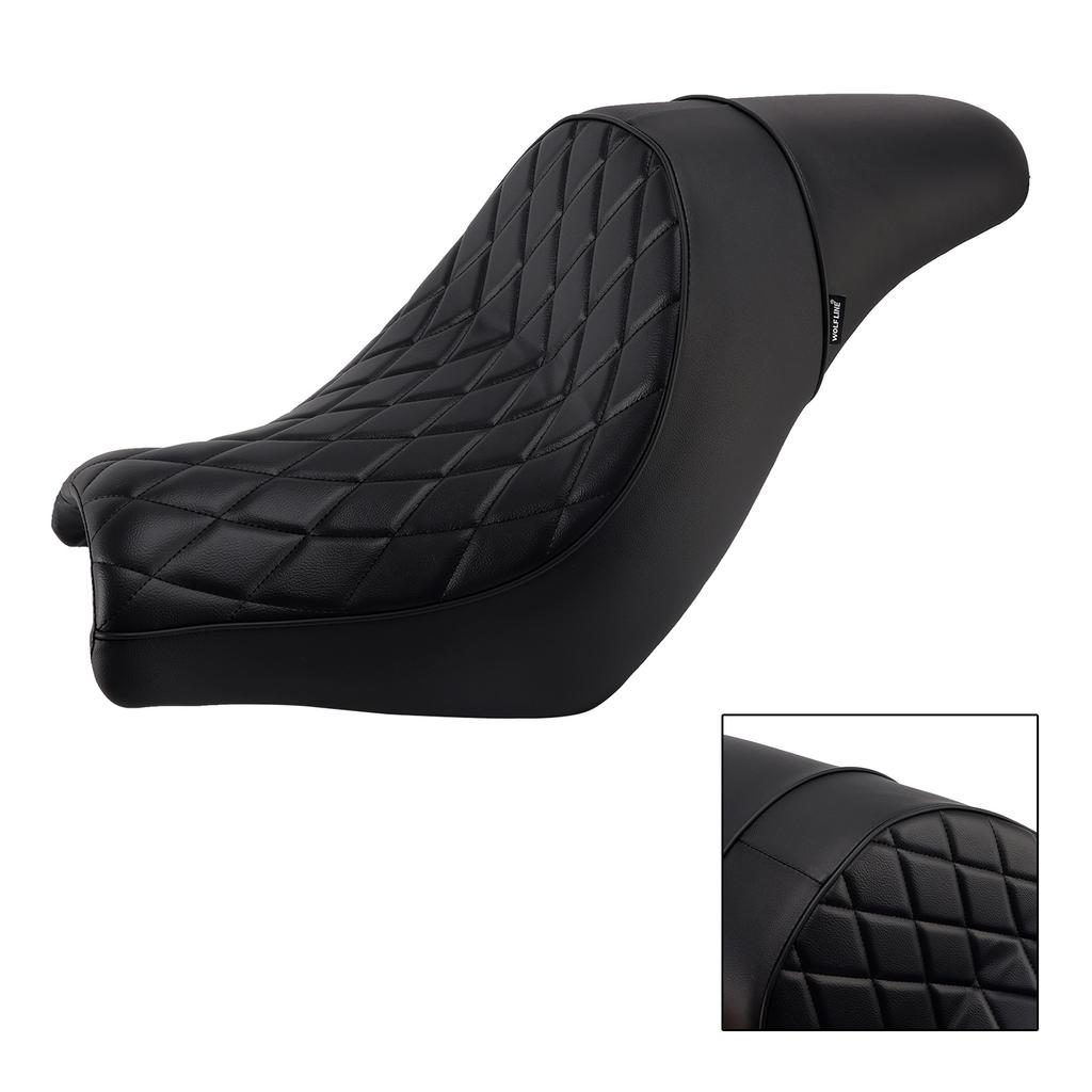 Front Raider Seat Driver Cushion Pu Fit Black For Kawasaki Vulcan S En650 15-25