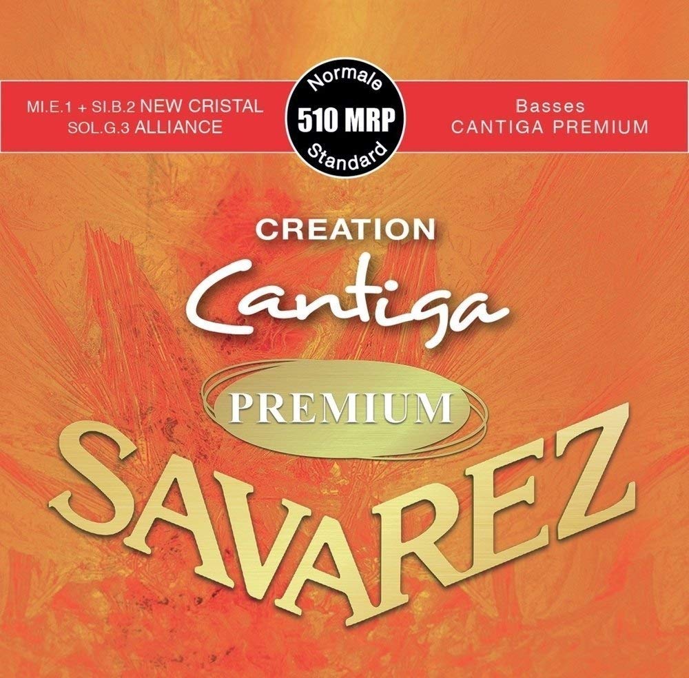 

SAVAREZ 510 MRP Normal Tension CREATION Cantiga PREMIUM Classical Guitar Strings