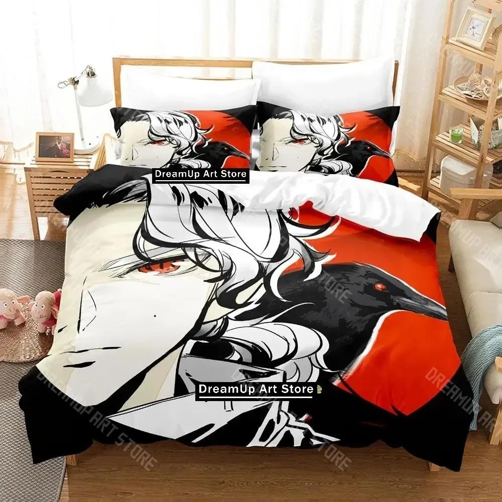 3D Print Karas Bedding Set Single Twin Full Queen King Size Bed Set Adult Kid Bedroom Duvetcover Sets Anime