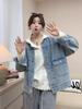 Women's Spring 2025 Lace Long Sleeve Hooded Cardigan Top