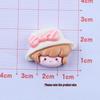 Cute Garden Cartoon Resin Hair Clips DIY Accessories