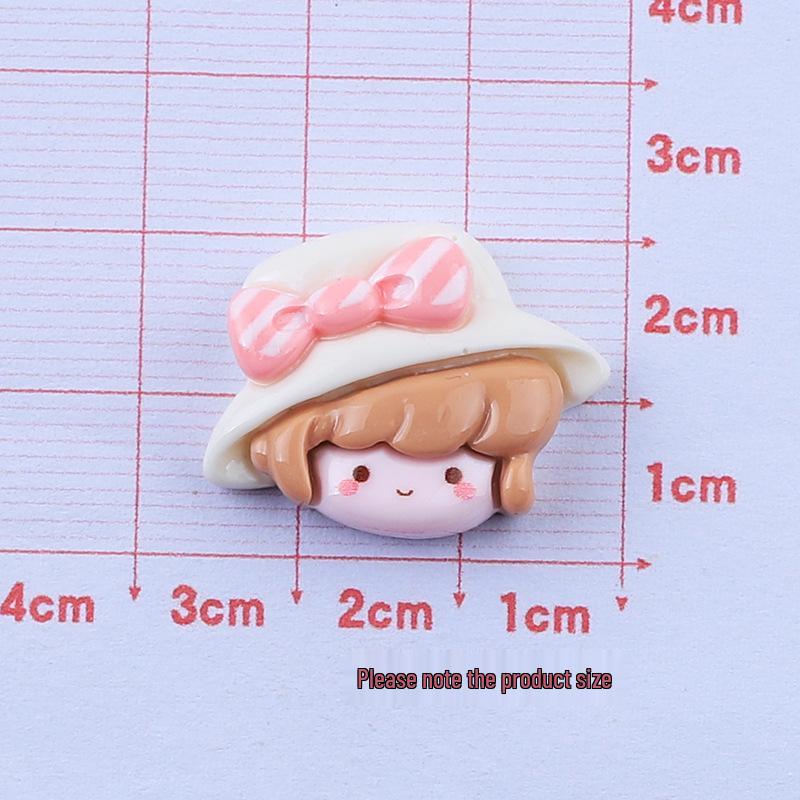 Cute Garden Cartoon Resin Hair Clips DIY Accessories