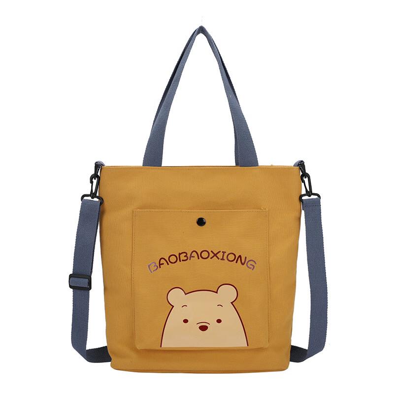 Женская повседневная холщовая сумка через плечо REWELL