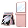 Applicable to Samsung Zflip1 mobile phone case magnetic hinge case film integrated large window flip1 anti-drop protective case