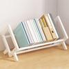 Desktop Book Shelf Bamboo Book Organizer Storage Rack Office Desk Wooden Book Magazine Display Tilting Bookcase Book Holder Stand