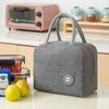 Fashionable Insulated Portable Large Capacity Lunch Bag Aluminum Foil Material